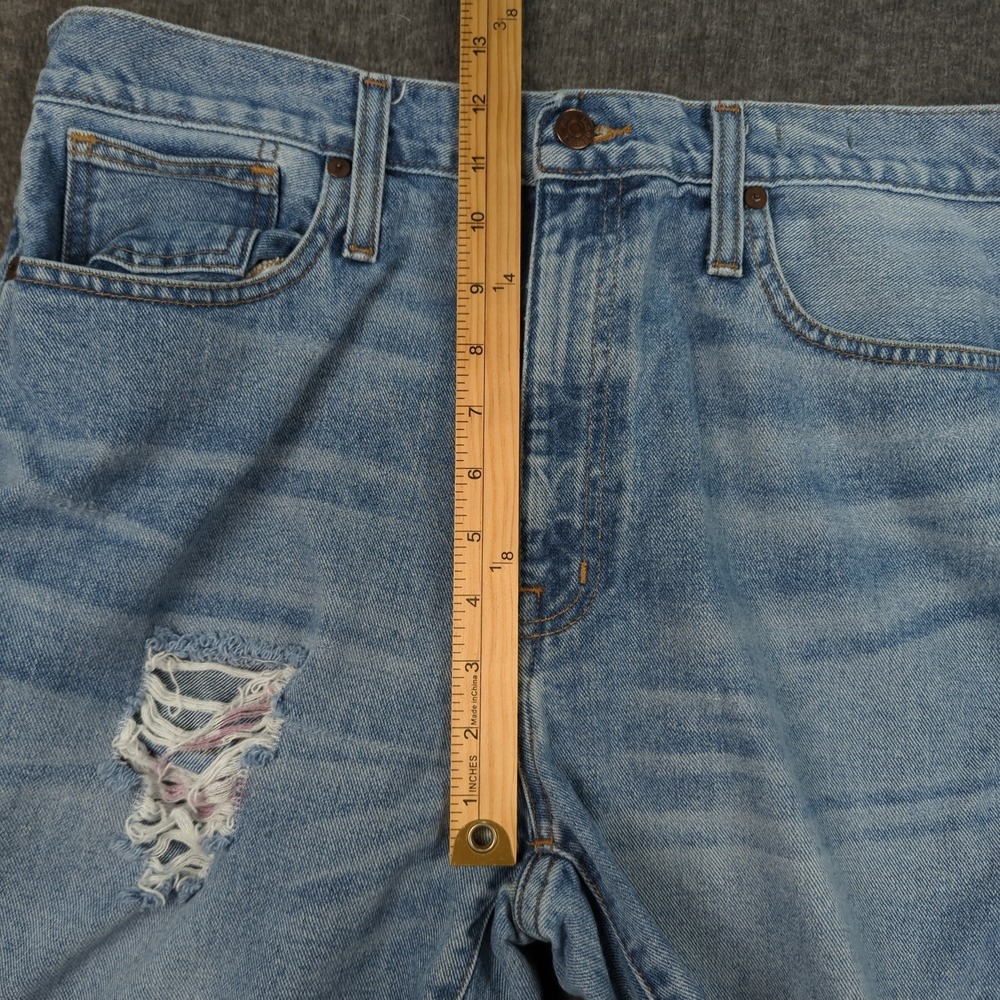 Madewell Jeans Womens 31 Blue Retro Crop Boot Cut High Rise Western Cowgirl - Picture 8 of 16